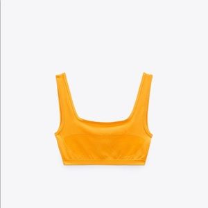 Seamless Jacquard Top ZARA